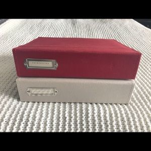 Pottery Barn Photo Albums Set of 2